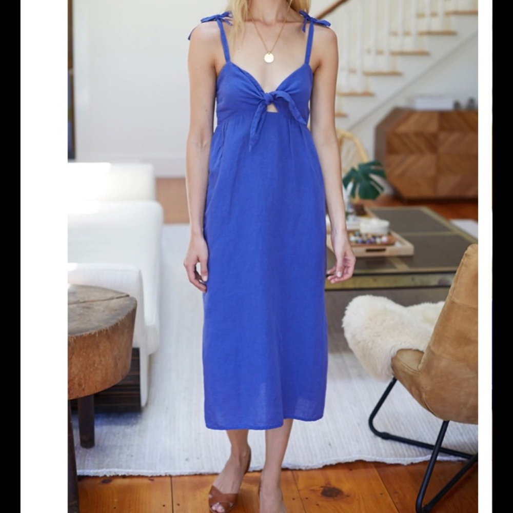 Emerson Fry Cayman Dress in Blue Iris size XS